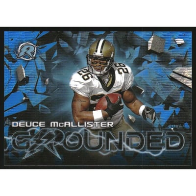 2023 Topps Composite Resurgence Grounded Blue Wave Refractors #RG15 Deuce McAllister