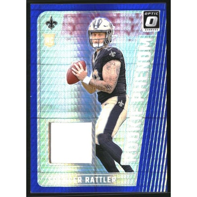 2024 Donruss Optic Rookie Phenoms Blue Hyper #37 Spencer Rattler