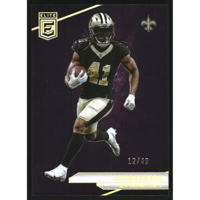 2024 Elite Purple #46 Alvin Kamara