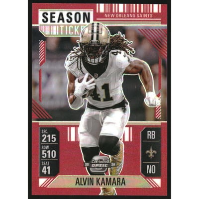 2024 Panini Contenders Optic Red #40 Alvin Kamara