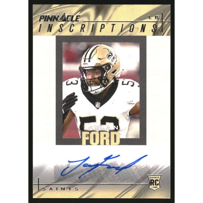 2024 Panini Encore Pinnacle Inscriptions #39 Jaylan Ford