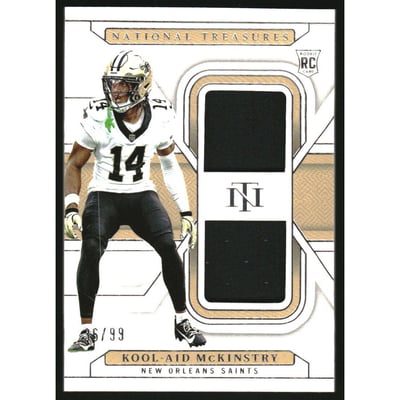 2024 Panini National Treasures Rookie Dual Materials #27 Kool-Aid McKinstry