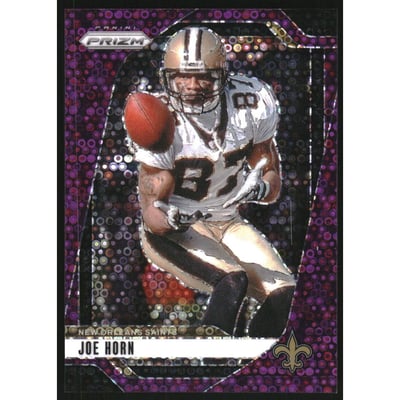 2024 Panini Prizm Prizms No Huddle Purple #210 Joe Horn
