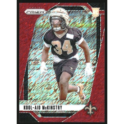 2024 Panini Prizm Prizms Red Shimmer #363 Kool-Aid McKinstry