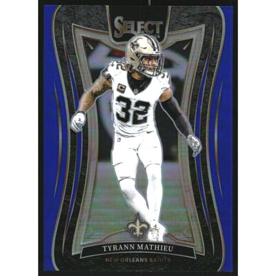 2024 Select Prizm Blue #399 Tyrann Mathieu/99