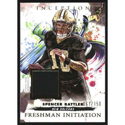 2024 Topps Inception Freshman Initiation Jerseys #FI18 Spencer Rattler
