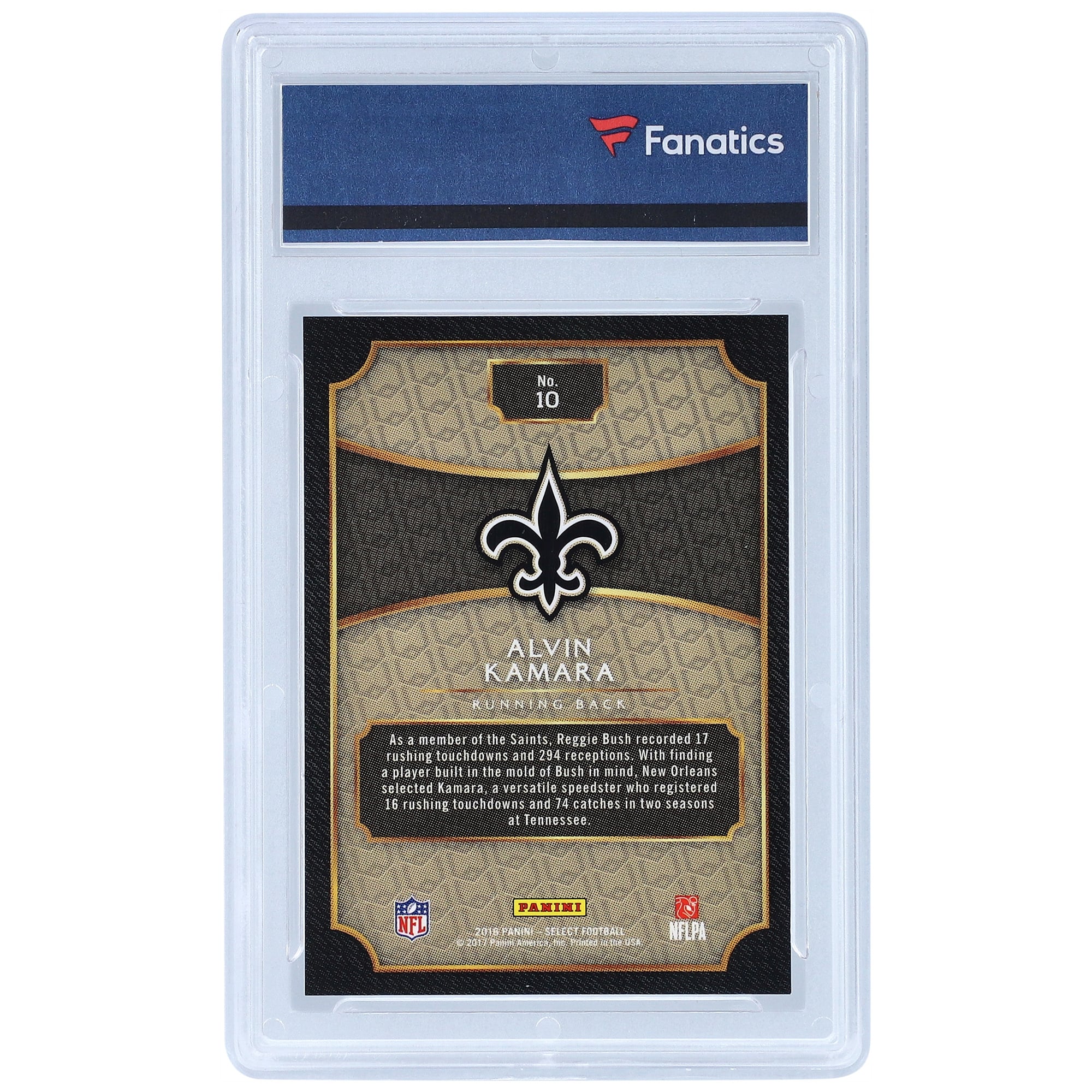 Alvin Kamara New Orleans Saints 2016 Panini Select XRC Silver