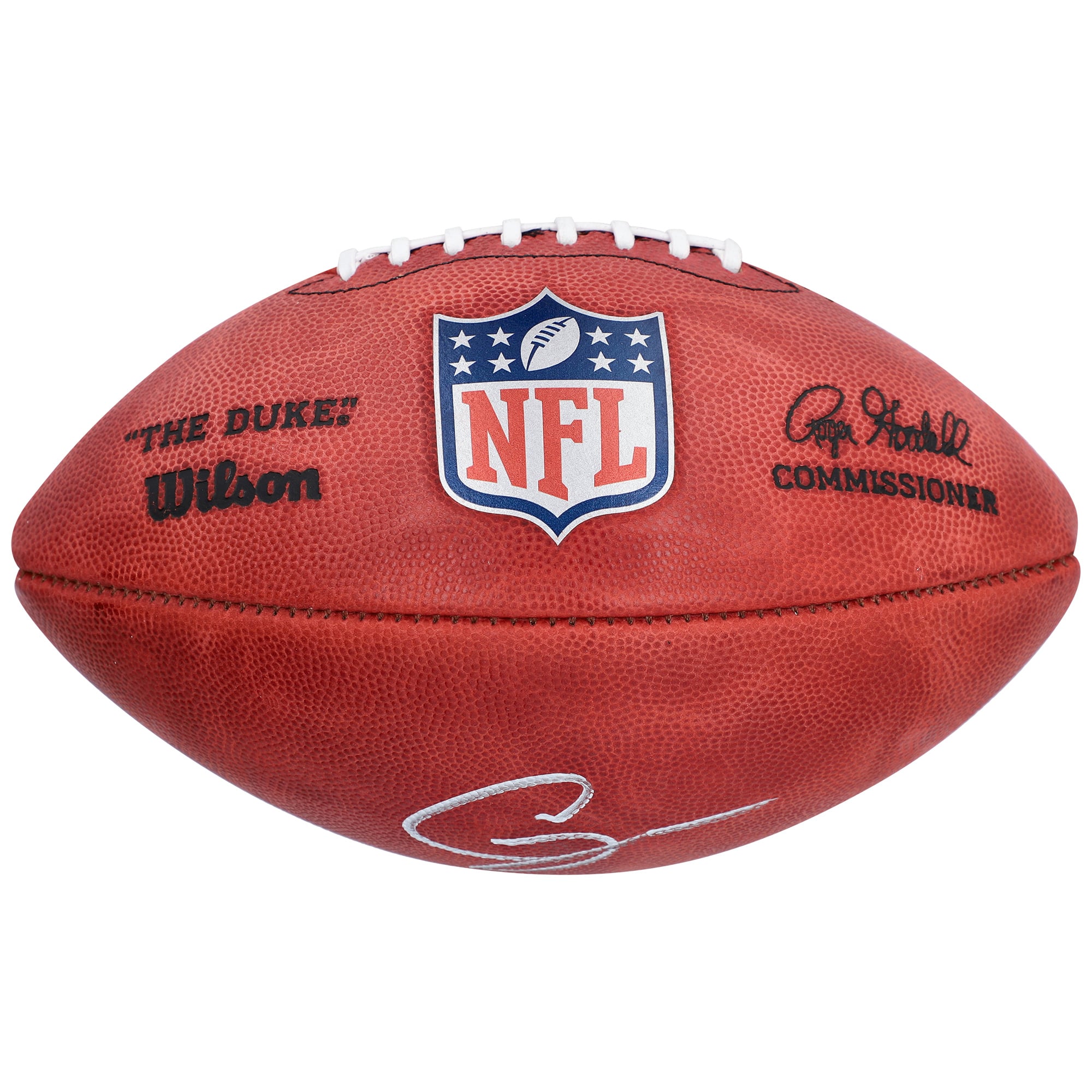 ［値下げしました！］NFL＊N.YJETS公認　マーク サンチェス サインボール Chase Young New Orleans Saints Autographed Wilson Duke Game Football