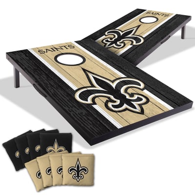 New Orleans Saints Fanpoint 2' x 3' Cornhole Game with Bags