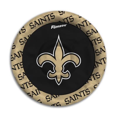 New Orleans Saints Fanpoint Flimzee Bean Bag Flying Disc