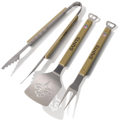 New Orleans Saints Fanpoint Spirit Series 3-Piece BBQ Set