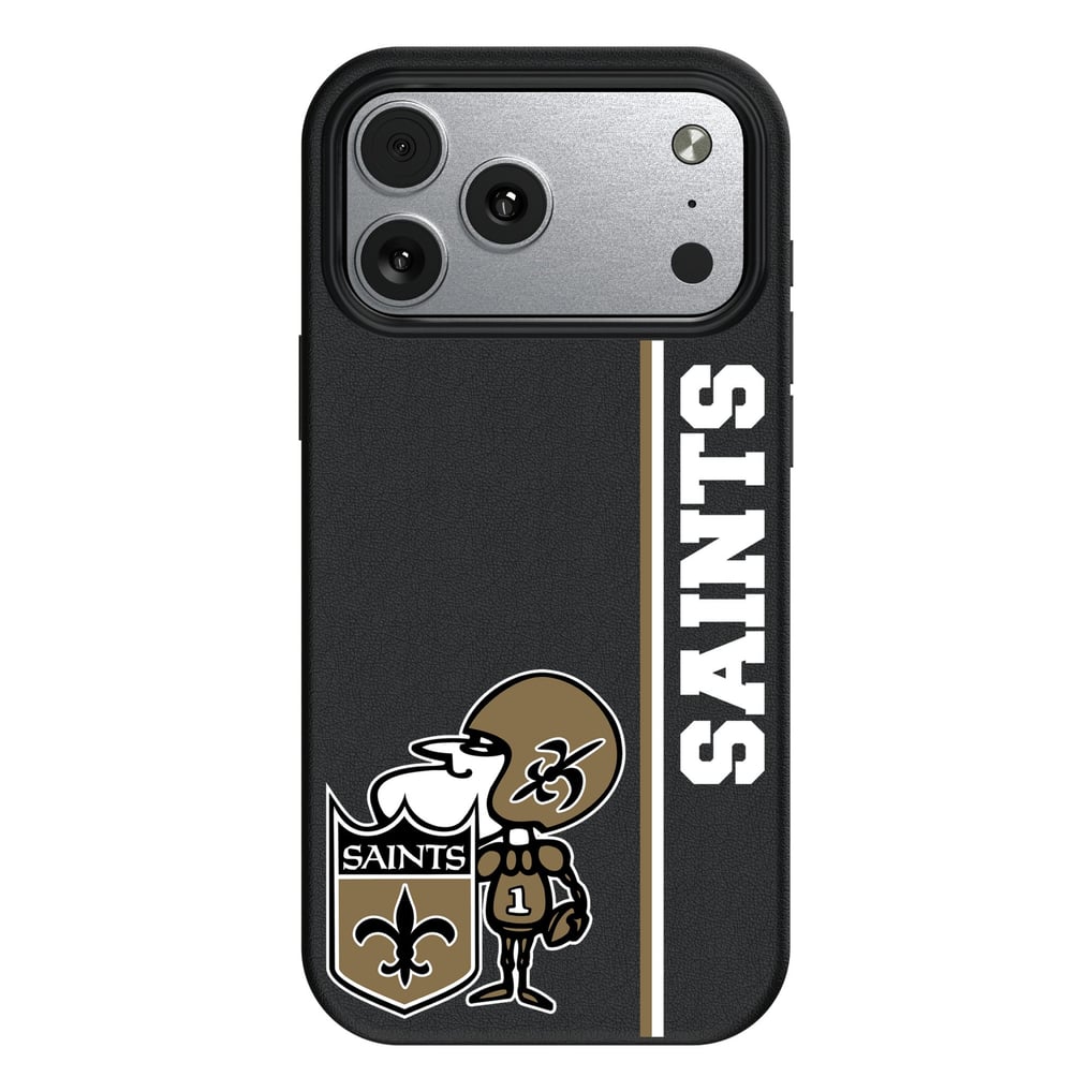 New Orleans Saints Keyscaper Throwback Logo iPhone Magnetic Bump Case