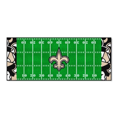 New Orleans Saints Logo Brands 30" x 72" Field Runner