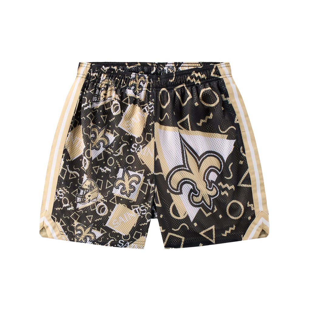 New Orleans Saints Chubbies Mesh Shorts - Black