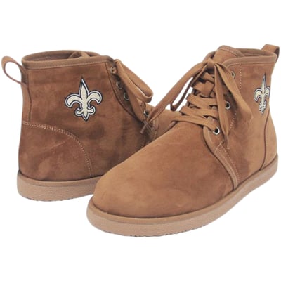  New Orleans Saints FABGATING by Cuce Moccasin Boots - Tan