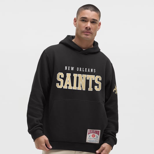 lululemon New Orleans Saints Black Steady State Pullover Hoodie
