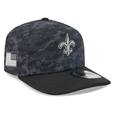 New Orleans Saints New Era 2026 Salute To Service 19TWENTY Adjustable Hat - Black