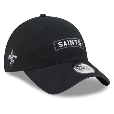 New Orleans Saints New Era 2026 Salute To Service Casual Classic Adjustable Hat - Black