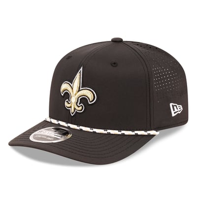 New Orleans Saints New Era 9SEVENTY Stretch-Snap Hat - Black
