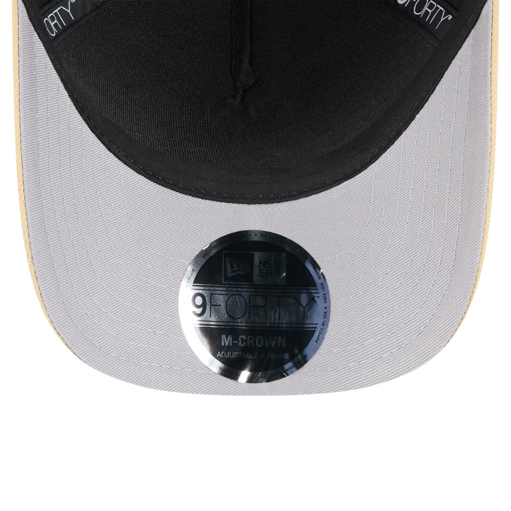 Casquette New Era 9Forty M-Crown – New Orleans Saints – Couronne Structurée – Visière Moderne – Snapback Réglable
