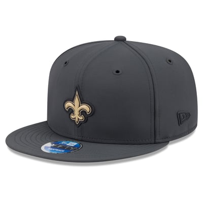 New Orleans Saints New Era 2026 Sideline Cold Weather  9FIFTY Snapback Hat - Charcoal