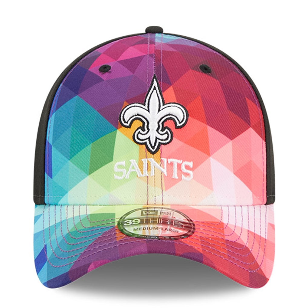 Rare New Era Victoria\'s Secret VS PINK New Orleans Saints Sequin Bling Hat NEW Victoria main image 3