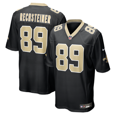 Brock Rechsteiner New Orleans Saints Nike Team Game Jersey - Black