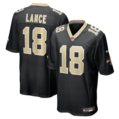 Bryce Lance New Orleans Saints Nike Team Game Jersey - Black