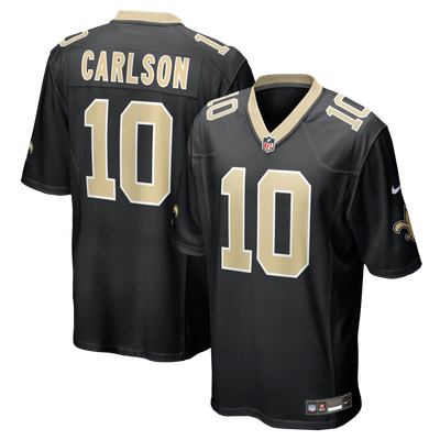 Daniel Carlson New Orleans Saints Nike Team Game Jersey - Black