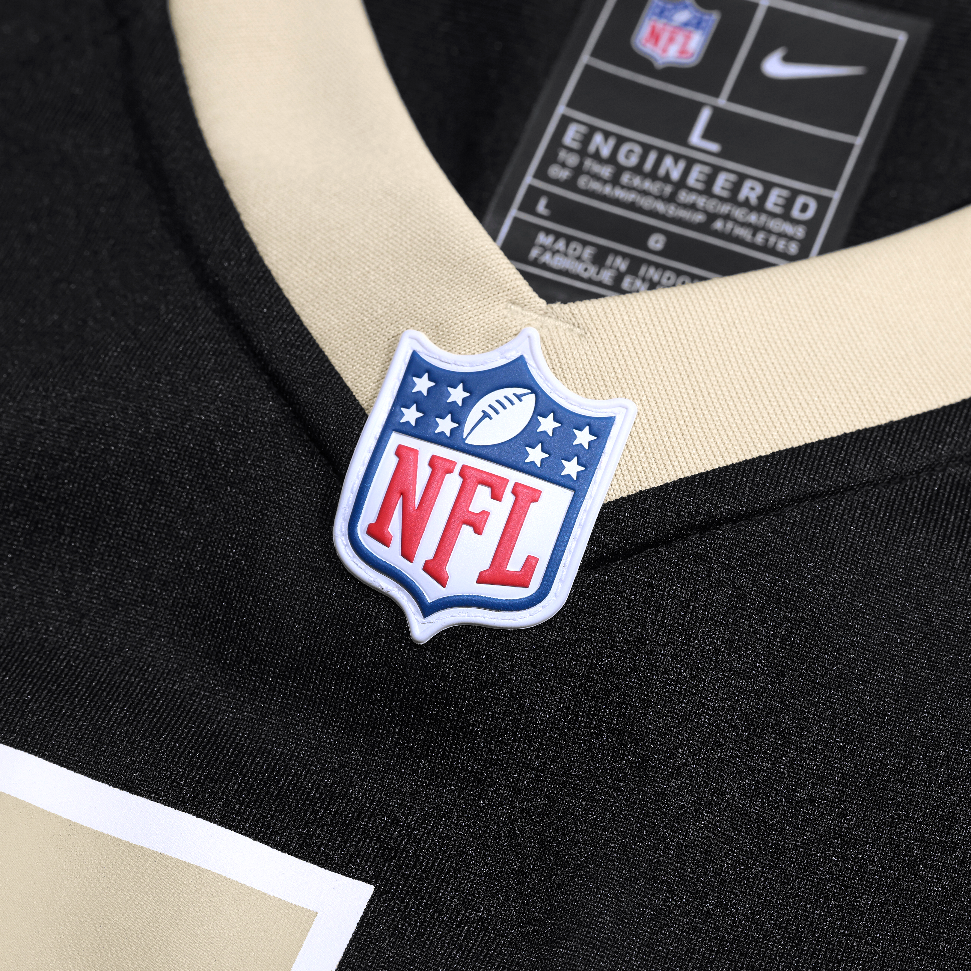 Davon Godchaux New Orleans Saints Team Game Jersey Black