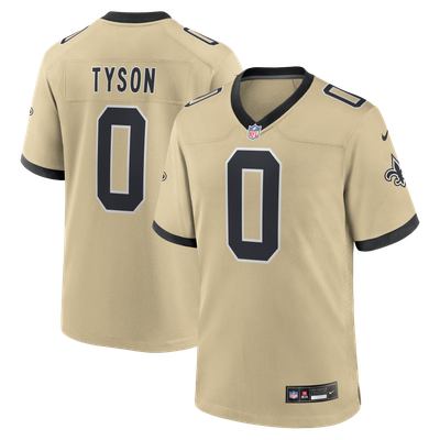 Jordyn Tyson New Orleans Saints Nike Alternate Game Jersey - Gold