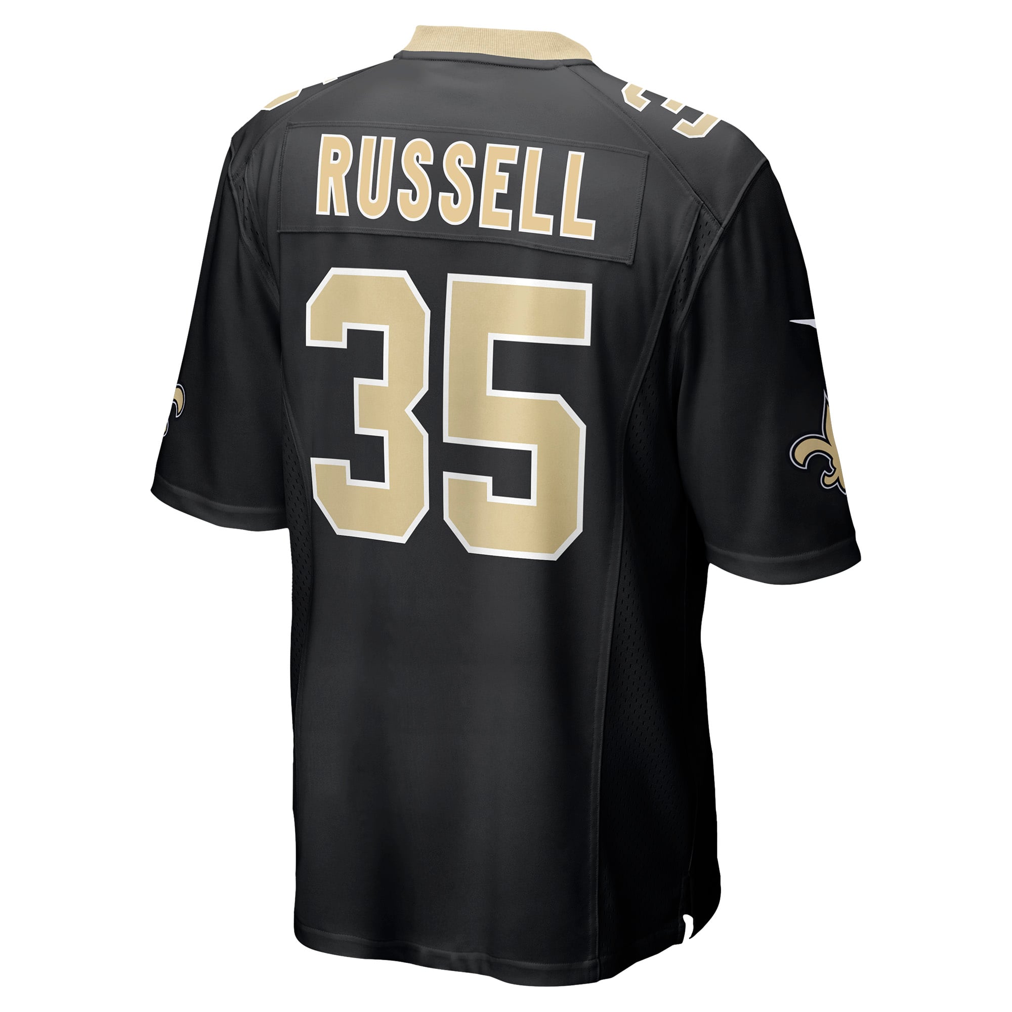 「レア」「希少」ケリー ウェアストラー　SAINTS HAND　ハンドオブジェ Men's Nike KeiVarae Russell Black New Orleans Saints Game Player