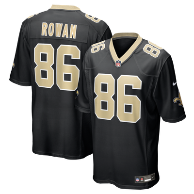 Kyrese Rowan New Orleans Saints Nike Team Game Jersey - Black