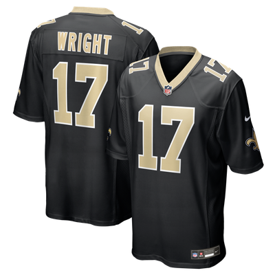Ryan Wright New Orleans Saints Nike Team Game Jersey - Black