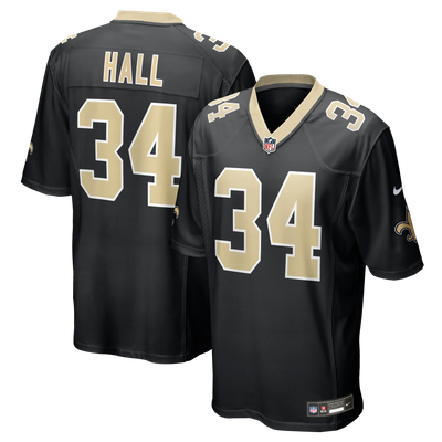 TJ Hall New Orleans Saints Nike Team Game Jersey - Black