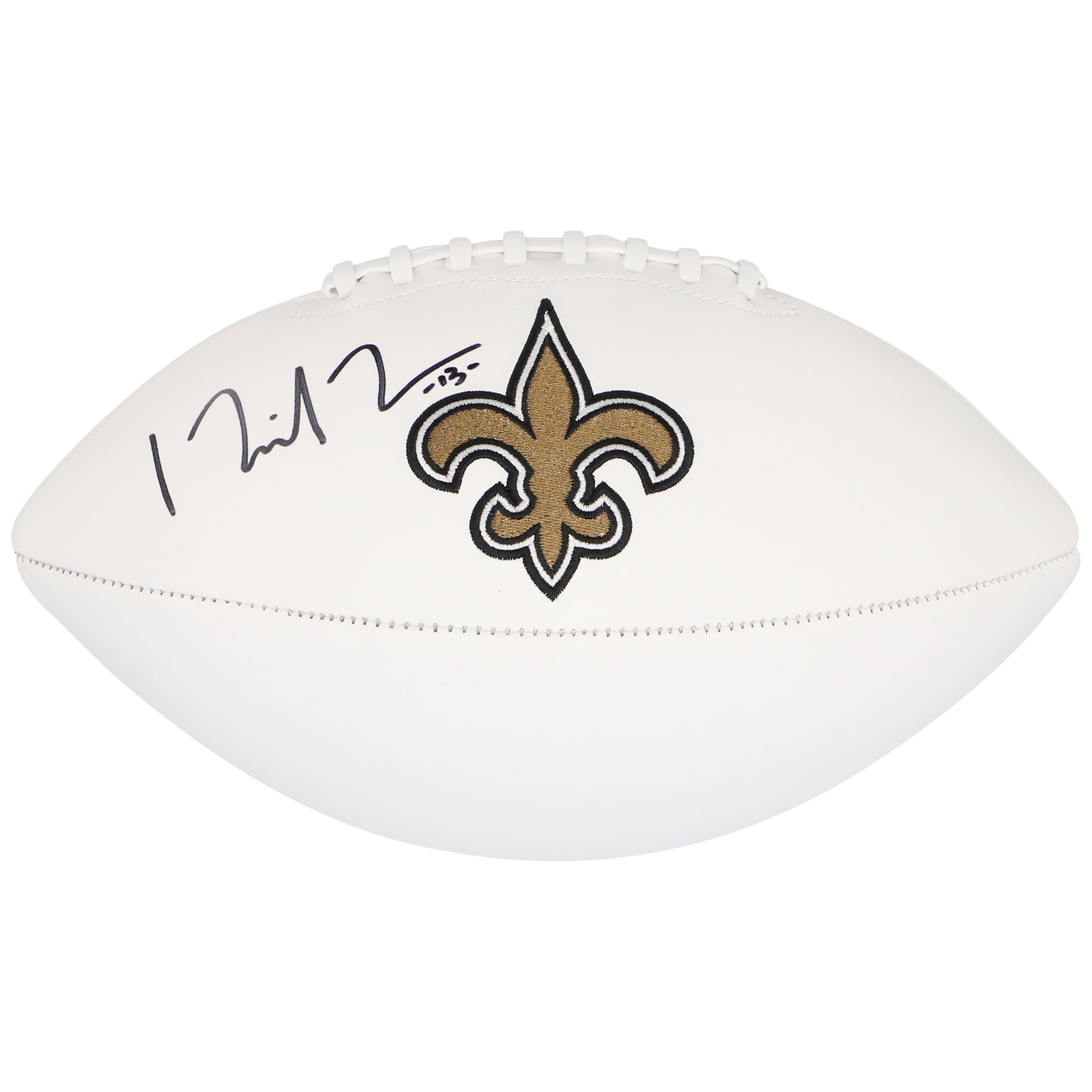 Michael Thomas New Orleans Saints Autographed White Panel Logo
