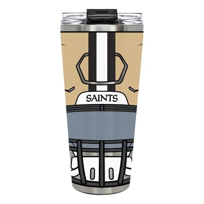 New Orleans Saints 32oz. Helmet Big Slim Tumbler
