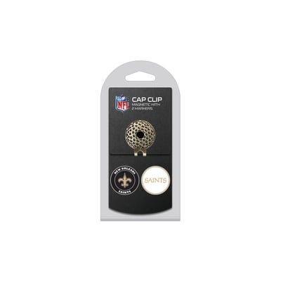 New Orleans Saints Cap Clip with 2 Magnetic Markers Set
