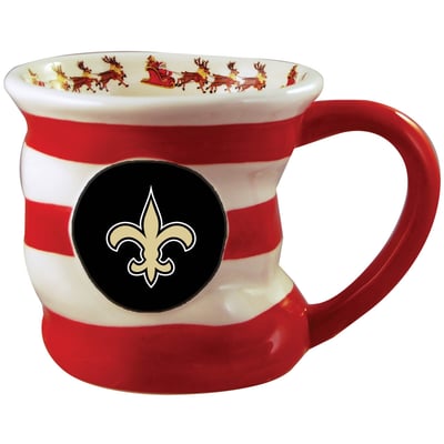 New Orleans Saints Holiday Stocking Mug
