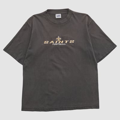 New Orleans Saints Lee Apparel 2000s T-shirt - Black - M by Fanatics Real Vintage