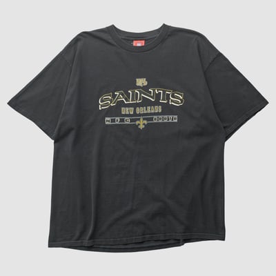 New Orleans Saints NFL 2000s T-shirt - Black - 2XL by Fanatics Real Vintage