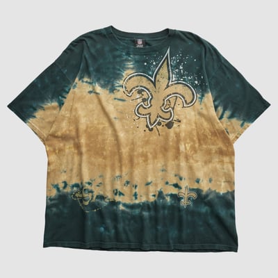 New Orleans Saints NFL 2010s T-shirt - Black - 2XL by Fanatics Real Vintage