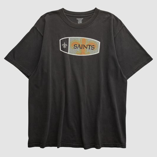 New Orleans Saints Reebok 2000s T-shirt - Black - L by Fanatics Real Vintage