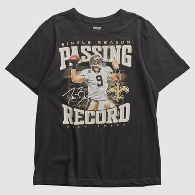 New Orleans Saints Reebok 2000s T-shirt - Black - L by Fanatics Real Vintage