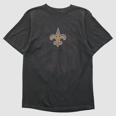 New Orleans Saints Reebok 2000s T-shirt - Black - M by Fanatics Real Vintage