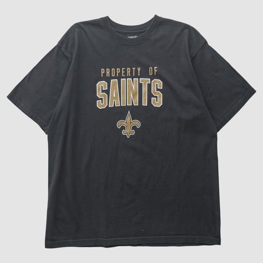 New Orleans Saints Reebok 2000s T-shirt - Black - XL by Fanatics Real Vintage