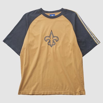 New Orleans Saints Reebok 2000s T-shirt - Yellow - L by Fanatics Real Vintage