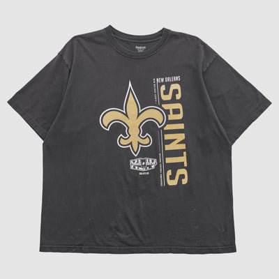 New Orleans Saints Reebok 2010 T-shirt - Black - 3XL by Fanatics Real Vintage