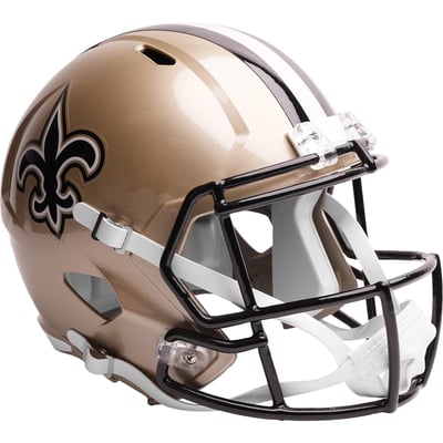 New Orleans Saints Riddell 60th Anniversary Speed Replica Helmet