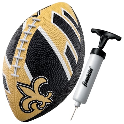 New Orleans Saints NFL Mini Rubber Football